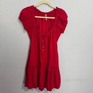 Free People | Dresses | Free People Wildflower Embroidered Mini Dress |  Poshmark